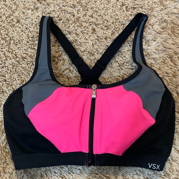 VSX Front Zipper Sports Bra - Picture 1 of 4